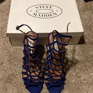 Blue sandals